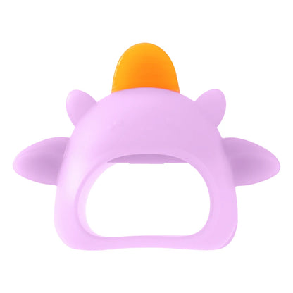 1PC Silicone Baby Teether Toys Dental Care Baby Stuff Cartoon Animal Shape Baby Toys Food Grade Baby Items Baby Health Care