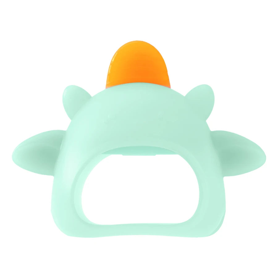 1PC Silicone Baby Teether Toys Dental Care Baby Stuff Cartoon Animal Shape Baby Toys Food Grade Baby Items Baby Health Care