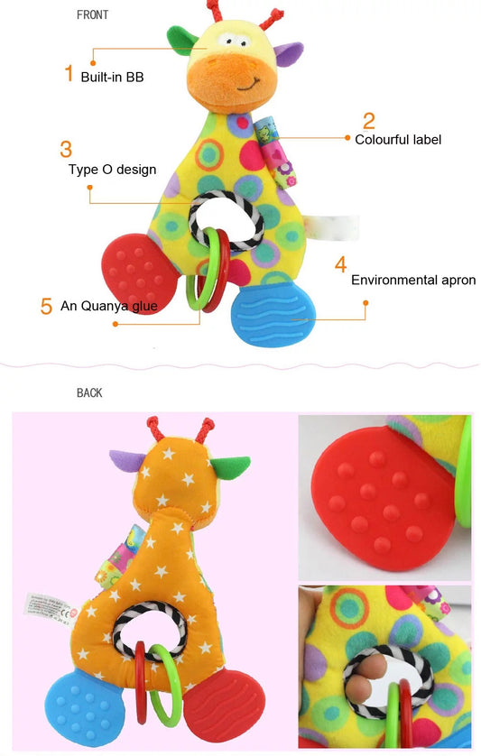 Easter Toys, Toys for Kids Newborn Baby Infant Mal Soft Rattles Teether Hanging Bell Plush Toys- Educatio L Toys for Kids 3-7,Toys for Boys 3-6 Years Christmas