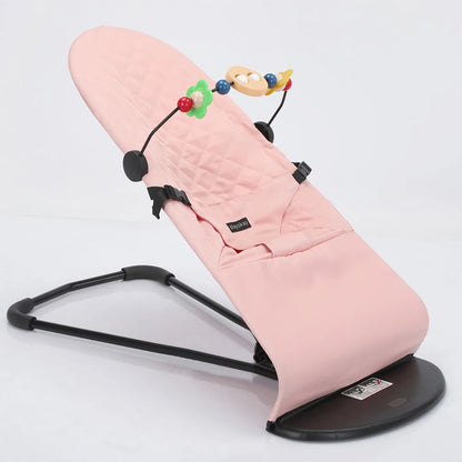 Angku Baby Rocking Chair Portable Multifunction Swing Chair for Toddler Adjustable Baby Bouncer Seat with Toys