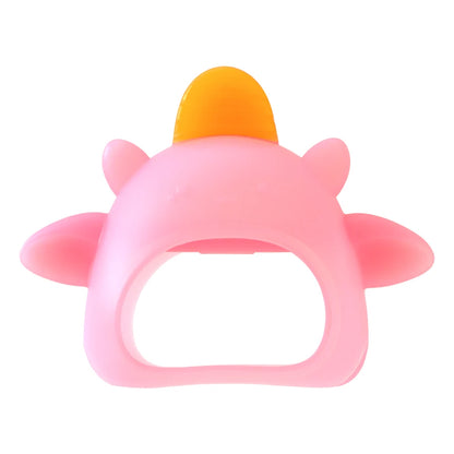 1PC Silicone Baby Teether Toys Dental Care Baby Stuff Cartoon Animal Shape Baby Toys Food Grade Baby Items Baby Health Care